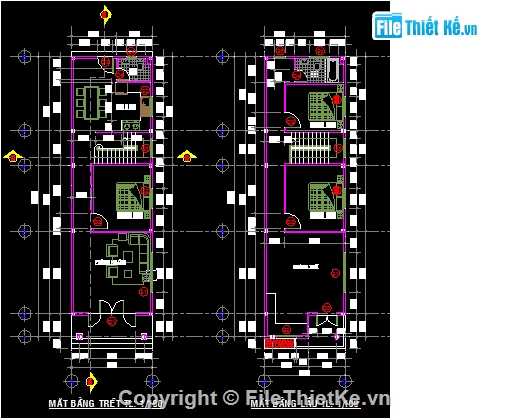 File cad,Nhà phố,mặt bằng,ứng dụng,file cad mặt bằng,Nhà mặt phố 5.5x16m